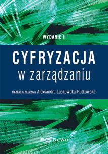 Okładka książki Cyfryzacja w zarządzaniu (Wyd. II)