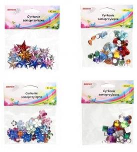 Opakowanie Cyrkonie samoprzylepne MIX