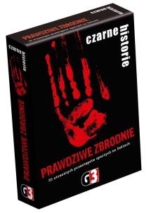 Czarne historie - Prawdziwe zbrodnie. Wydawca: G3. Multiszop.pl Opakowanie Czarne historie - Prawdziwe zbrodnie