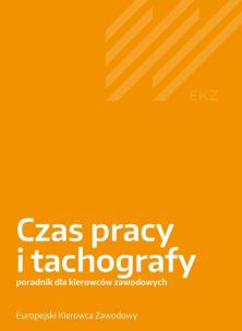 Czas pracy i tachografy w.czarno-białe. Autor: Marek Górny. Multiszop.pl Okładka książki Czas pracy i tachografy w.czarno-białe