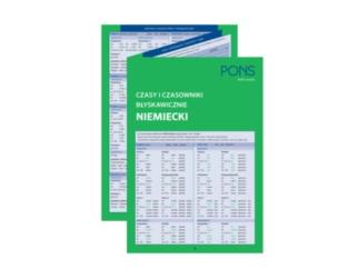 Czasy i czasowniki błyskawicznie - niemieckie w.3. Autor:   Praca zbiorowa. Multiszop.pl Okładka książki Czasy i czasowniki błyskawicznie - niemieckie w.3