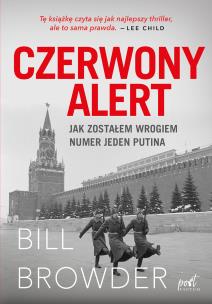 Czerwony alert. Autor: Bill Browder. Multiszop.pl Okładka książki Czerwony alert