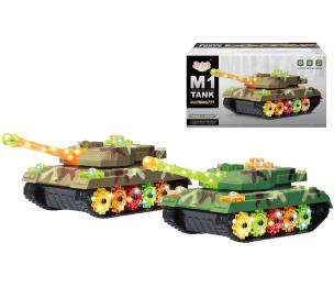 Opakowanie Czołg na baterie ze światłem i dźwiękiem