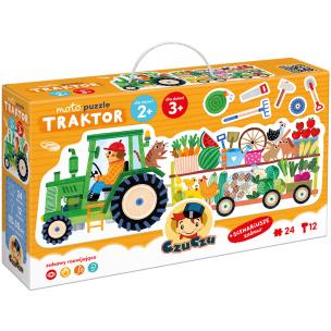 Opakowanie CzuCzu Moto puzzle Traktor 3+