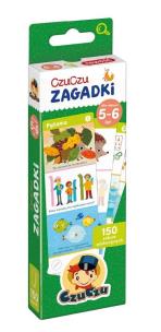 Okładka książki CzuCzu Zagadki dla dzieci 5-6 lat