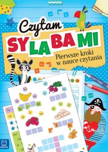 Czytam sylabami. Pierwsze kroki w nauce czytania. Wydanie III. Autor: Ziętara Renata. Multiszop.pl Okładka książki Czytam sylabami. Pierwsze kroki w nauce czytania. Wydanie III