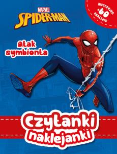 Okładka książki Czytanki naklejanki. Atak symbionta. Marvel...