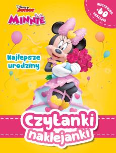 Okładka książki Czytanki naklejanki. Disney Junior Urodziny Minnie