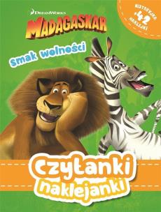 Okładka książki Czytanki naklejanki Smak wolności Madagaskar