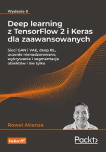 Okładka książki Deep learning z TensorFlow 2 i Keras dla zaawansowanych. Sieci GAN i VAE, deep RL, uczenie nienadzor