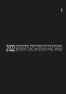 Okładka książki Defining the Architectural Space, 2022 vol. 1