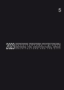 Okładka książki Defining the Architectural Space, 2023 vol. 5