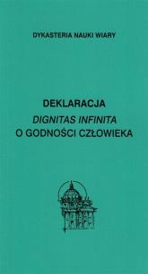 Okładka książki Deklaracja Dignitas infinita O godności..