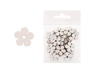 Dekoracja drewniana 24szt Kwiat 2. Wydawca: CRESCO. Multiszop.pl Opakowanie Dekoracja drewniana 24szt Kwiat 2