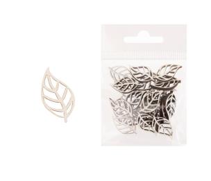 Dekoracja drewniana 24szt Liść. Wydawca: CRESCO. Multiszop.pl Opakowanie Dekoracja drewniana 24szt Liść