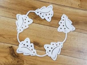 Opakowanie Dekoracja piankowa choinki