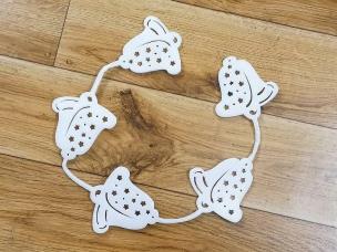 Opakowanie Dekoracja piankowa dzwonki