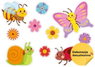 Dekoracja wiosenna A3 10szt. Wydawca: LearnHow. Multiszop.pl Opakowanie Dekoracja wiosenna A3 10szt