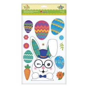 Dekoracje elektrostatyczne Wielkanoc 13szt. Wydawca: Titanum. Multiszop.pl Opakowanie Dekoracje elektrostatyczne Wielkanoc 13szt