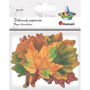 Opakowanie Dekoracje kartonowe Liście klonu 30szt