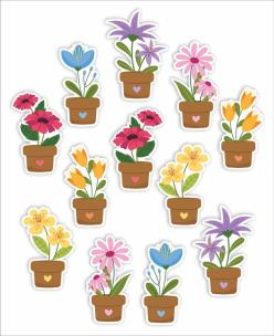 Dekoracje okienne dwustronne - Kwiatki... 12szt. Wydawca: LearnHow. Multiszop.pl Opakowanie Dekoracje okienne dwustronne - Kwiatki... 12szt