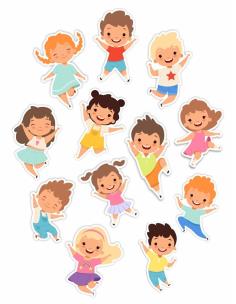 Dekoracje okienne dwustronne - Wesołe dzieci 12szt. Wydawca: LearnHow. Multiszop.pl Opakowanie Dekoracje okienne dwustronne - Wesołe dzieci 12szt