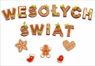 Opakowanie Dekoracje okienne świąteczne - Wesołych... 18szt