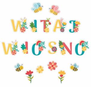 Opakowanie Dekoracje okienne wiosrenne - Witaj wiosno 19szt