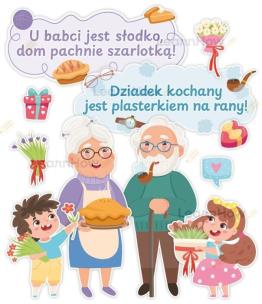 Dekoracje okolicznościowe - Dzień Babci i Dziadka. Wydawca: LearnHow. Multiszop.pl Opakowanie Dekoracje okolicznościowe - Dzień Babci i Dziadka