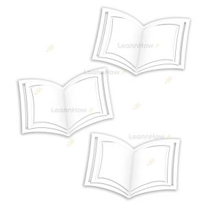 Dekoracje szkolne - Duże książki 3D 3el. Wydawca: LearnHow. Multiszop.pl Opakowanie Dekoracje szkolne - Duże książki 3D 3el