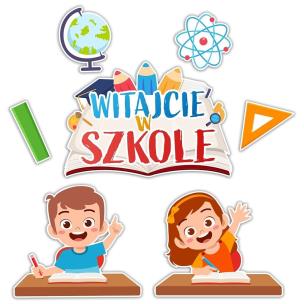 Dekoracje szkolne - Witajcie w szkole XL 9el. Wydawca: LearnHow. Multiszop.pl Opakowanie Dekoracje szkolne - Witajcie w szkole XL 9el