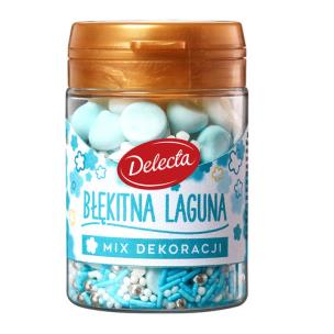 Opakowanie Delecta Dekoracje Błękitna laguna 55 g