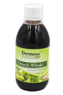Dermesa Orzech włoski owoc 250ml. Producent: Dermesa. Multiszop.pl Zdjęcie produktu Dermesa Orzech włoski owoc 250ml