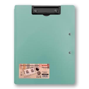 Deska z dwoma klipami i okładką A4/A3 nieb-zielona. Wydawca: Penmate. Multiszop.pl Opakowanie Deska z dwoma klipami i okładką A4/A3 nieb-zielona