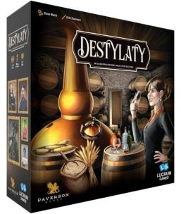 Destylaty LUCRUM. Wydawca: Lucrum Games. Multiszop.pl Opakowanie Destylaty LUCRUM