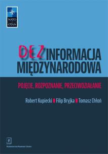 Okładka książki Dezinformacja międzynarodowa