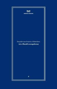 Okładka książki Dezyderiusza Erazma z Rotterdamu
