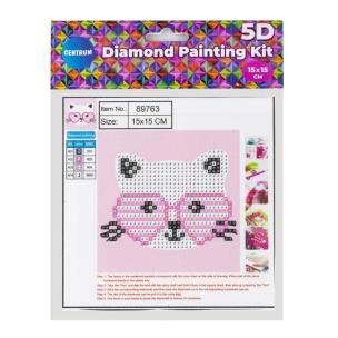 Diamentowa mozaika 5D - Kot 15x15 89763. Wydawca: Panta Plast. Multiszop.pl Opakowanie Diamentowa mozaika 5D - Kot 15x15 89763