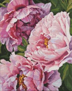 Opakowanie Diamentowa mozaika bez ramy - Magia kwiatów 40x50