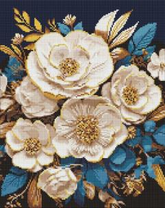 Opakowanie Diamentowa mozaika - Biała symfonia 40x50cm