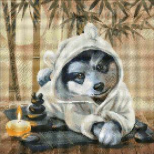 Opakowanie Diamentowa mozaika - Czas na relaks 40x40cm