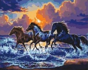 Diamentowa mozaika Galop koni NO-1009415. Wydawca: Norimpex. Multiszop.pl Opakowanie Diamentowa mozaika Galop koni NO-1009415