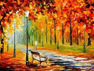 Opakowanie Diamentowa mozaika Jesienny park 60286