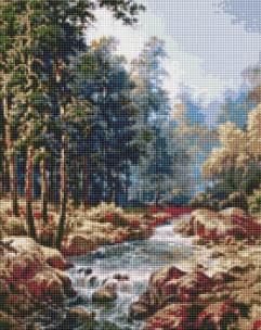 Opakowanie Diamentowa mozaika - Karpacka fontanna 40x50cm