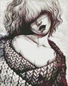 Opakowanie Diamentowa mozaika - Kolory motyli 40x50cm