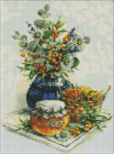 Opakowanie Diamentowa Mozaika - Konfitura z rokitnika 30x40cm