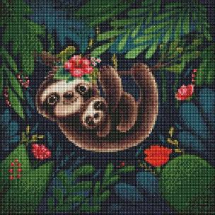 Opakowanie Diamentowa Mozaika - Kraje tropikalne 40x40