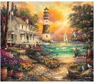 Diamentowa mozaika latarnia morska NO-1008296. Wydawca: Norimpex. Multiszop.pl Opakowanie Diamentowa mozaika latarnia morska NO-1008296