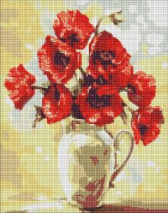 Opakowanie Diamentowa mozaika - Magiczne maki 40x50cm