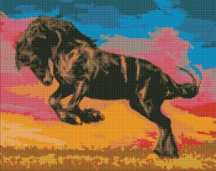 Opakowanie Diamentowa mozaika - Majestatyczny mustang 40x50cm